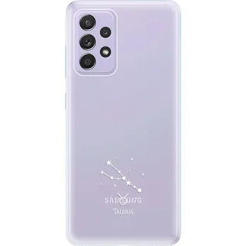 Odolné silikonové pouzdro iSaprio - čiré - Býk - Samsung Galaxy A52/A52 5G