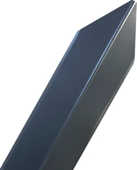 Stavební profil Ocelový ochranný roh antracit 150 x 4,5 cm x 0,55 mm