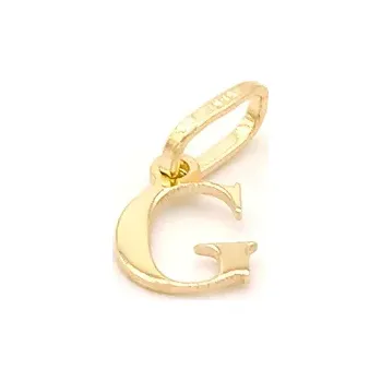 Přívěsek Zlatý přívěsek písmeno G 0,20g