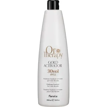 Barva na vlasy Fanola Pece-o-vlasy Oro-TherapyZlatý aktivátor 30 vol 9% 1000 ml (135,00 Kč / 1 l)