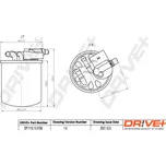Palivový filtr Dr!ve+ DP1110.13.0198