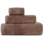 DARRÉ Ručníky a osušky BELLA CASA - hnědá Velikost: ručníček 30 x 50