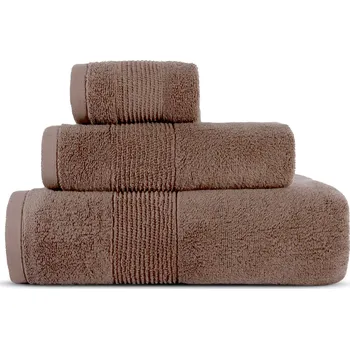 Bytový textil DARRÉ Ručníky a osušky BELLA CASA - hnědá Velikost: ručníček 30 x 50