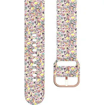 Řemínek na hodinky Silikonový řemínek euforie 20 mm