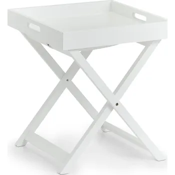 Konferenční stolek Zeller Morning 17009 40 x 40 x 46,5 cm bílý