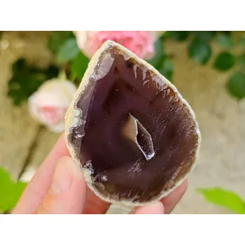 Přírodní kámen Geoda achát Brazílie 171g