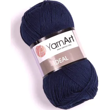 Příze Yarn Art příze Ideal 241 tmavě modrá