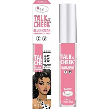 Tvářenka The-Balm Oblicej BlushKrémová tvářenka Talk is Cheek Babble 4,5 ml ()