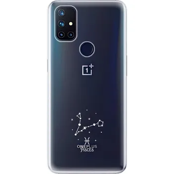 Odolné silikonové pouzdro iSaprio - čiré - Ryby - OnePlus Nord N10 5G