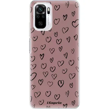 Pouzdro na mobilní telefon Odolné silikonové pouzdro iSaprio - Heart Dark - Xiaomi Redmi Note 10 / Note 10S