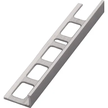 ukončovací lišta Ukončovací lišta L, elox hliník, 8 mm, 250 cm