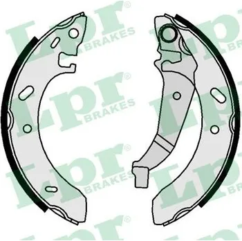 Brzdová čelist Sada brzdových čelistí, , 4864304, LPR, 01059