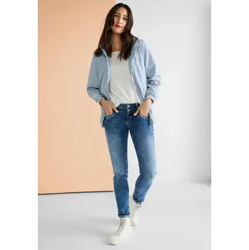 Dámský kabát Větrovka Street One 201806 světle modrá Velikost: 40