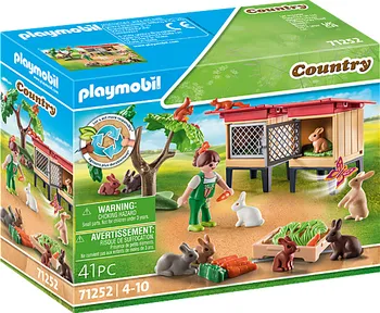 Stavebnice Playmobil Playmobil Country 71252 Králíkárna