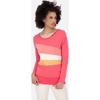 Dámské tričko Tričko Alife and Kickin CLIAAK A Coral Melange velikost XS