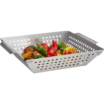 Grilovací miska BBQ velká - GEFU (Grilovací Pánev BBQ velká nerezová - GEFU)