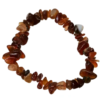 Náramek Sekaný karneol náramek – energie a ochrana