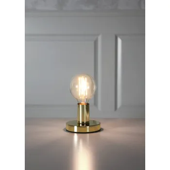 Lampička Stolní lampa GLANS 8,5 cm barva mosaz, Star Trading