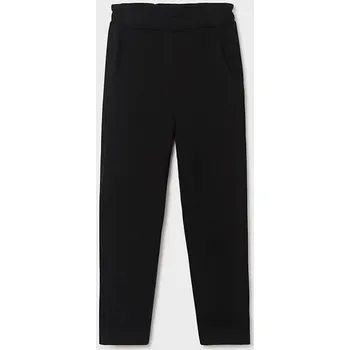 Dívčí kalhoty Mayoral Teplákové kalhoty 7590 - 91 černé, šedé Rozměr: 140 (10 let)