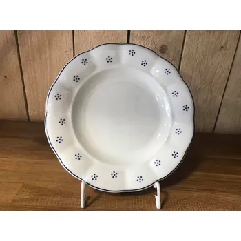 Prvorepublikový porcelánový dezertní talířek