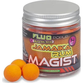 Boilies Popup Boilies Anaconda Fluo Pop-Up Magist Jamaika Rum 25g - 10 mm