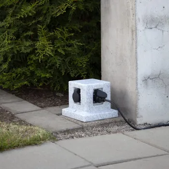 Venkovní osvětlení Venkovní zásuvkový box, 4 zásuvky, Star Trading