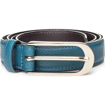 Opasek Ferruccio Laconi Dámský kožený pásek 1216_295 1216_295_blue 90