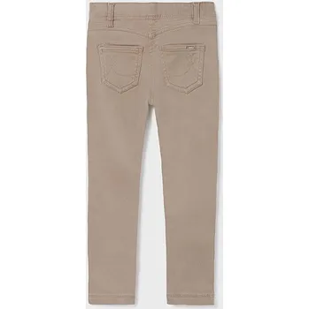 Dívčí kalhoty Dívčí kalhoty Mayoral 4761 růžové barva: béžová, Rozměr: 98