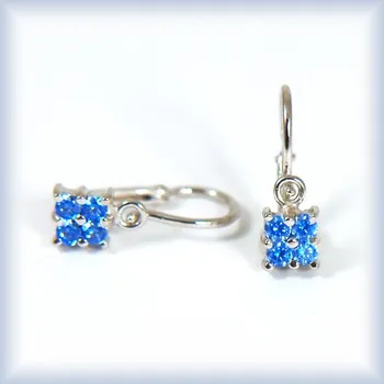 Náušnice bílé zlato