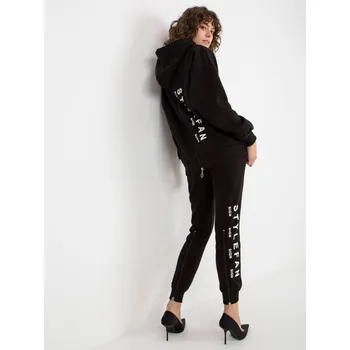 Tepláková souprava se zipem na zádech Ex Moda černá EU velikost: Univerzální