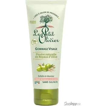 Pleťový peeling Peeling obličeje Le Petit Olivier – olivy