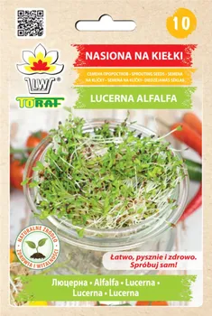Semeno Toraf Vojtěška Alfalfa semínka na klíčení 20 g