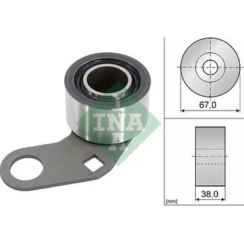 Napínací kladka, ozubený řemen INA 531 0331 10