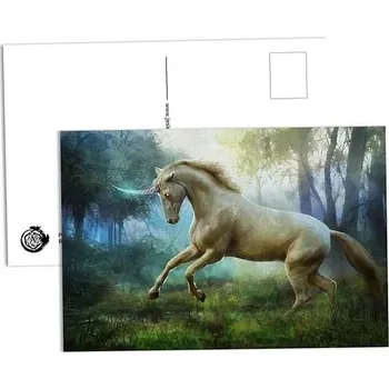 imago Pohlednice Jeskyně a Draci - Jednorožec