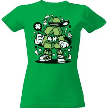 Dámské tričko Tričko s potiskem RECYCLE DÁMSKÉ dámské