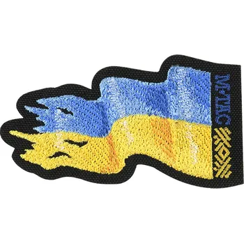 Nášivka Nášivka M-Tac Battle Flag of Ukraine Reverse - barevná-černá