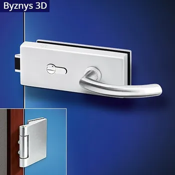 Dveřní kování ACT SERVIS ACT - Gina Byznys HR 3D Provedení: PZ (vložkový zámek), Povrch: IN - nerez