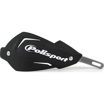 Chrániče páček POLISPORT TOUQUET s univerzální montážní sadou (černý)