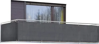 balkonová zástěna Maximex Clona na balkon šedá 0,85 x 5 m
