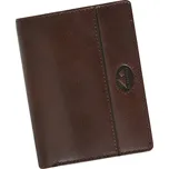 Pánská tmavě hnědá kožená peněženka El Forrest na výšku RFID