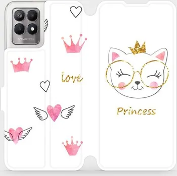 Pouzdro na mobilní telefon Mobiwear MH03S pro Realme 8i bílá