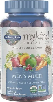 Garden of Life Mykind Organics multivitamíny pro muže 120 gumových bonbonů