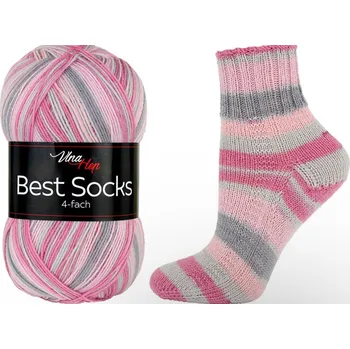 Galanterie Příze Best Socks 4-fach 7350