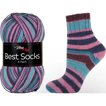 Galanterie Příze Best Socks 4-fach 7351