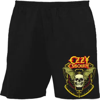 Pánské kraťasy bermudy, kraťasy Ozzy Osbourne - Crowned Skull