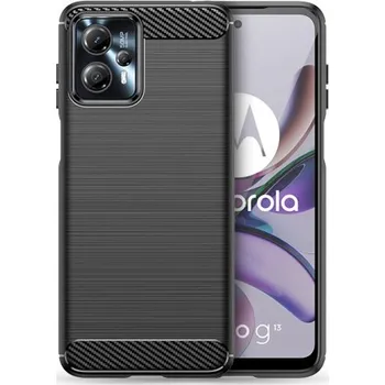 Pouzdro na mobilní telefon Tech-Protect | Tech-Protect Carbon kryt na Motorola Moto G13 / G23, černý