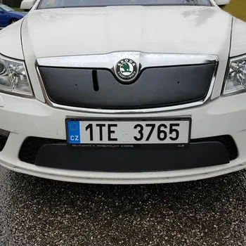 Zimní clona Zimní clony chladiče Škoda Octavia II RS 08-12, kryt masky + nárazníku