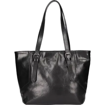 Kabelka Dámská kožená kabelka Marta Ponti Alea - černá