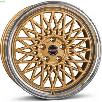 Disk Alu kola BORBET B gold rim polished 8,5x19" 5x112 ET45 66,5