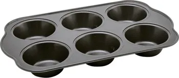 Florina Nepřilnavá forma na 6 muffinů 28,5 x 18 cm šedá